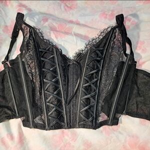 Victoria's Secret Black Corset.